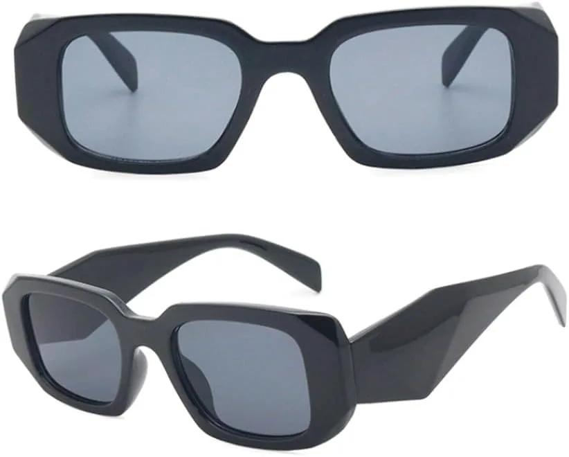 

Солнцезащитные очки, пластиковые оправы для женских солнцезащитных очков, винтажные дорожные очки, маленькие очки, мужские солнцезащитные очки HYYZZC, Black