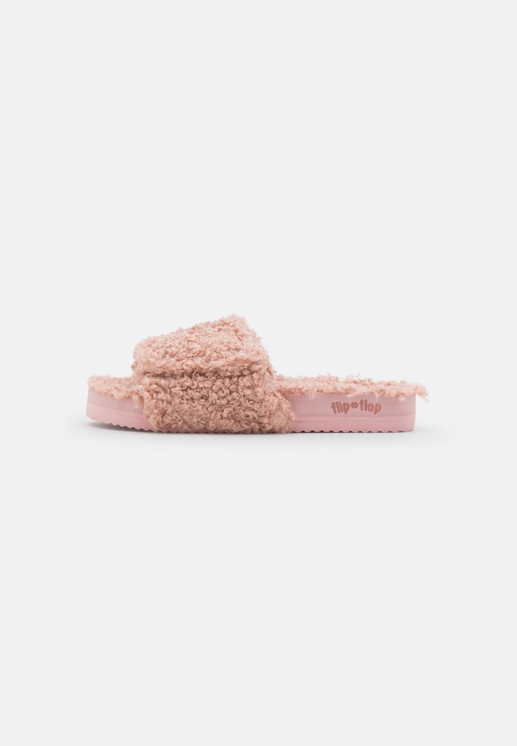 Тапочки POOL CURLY flip*flop, розовый