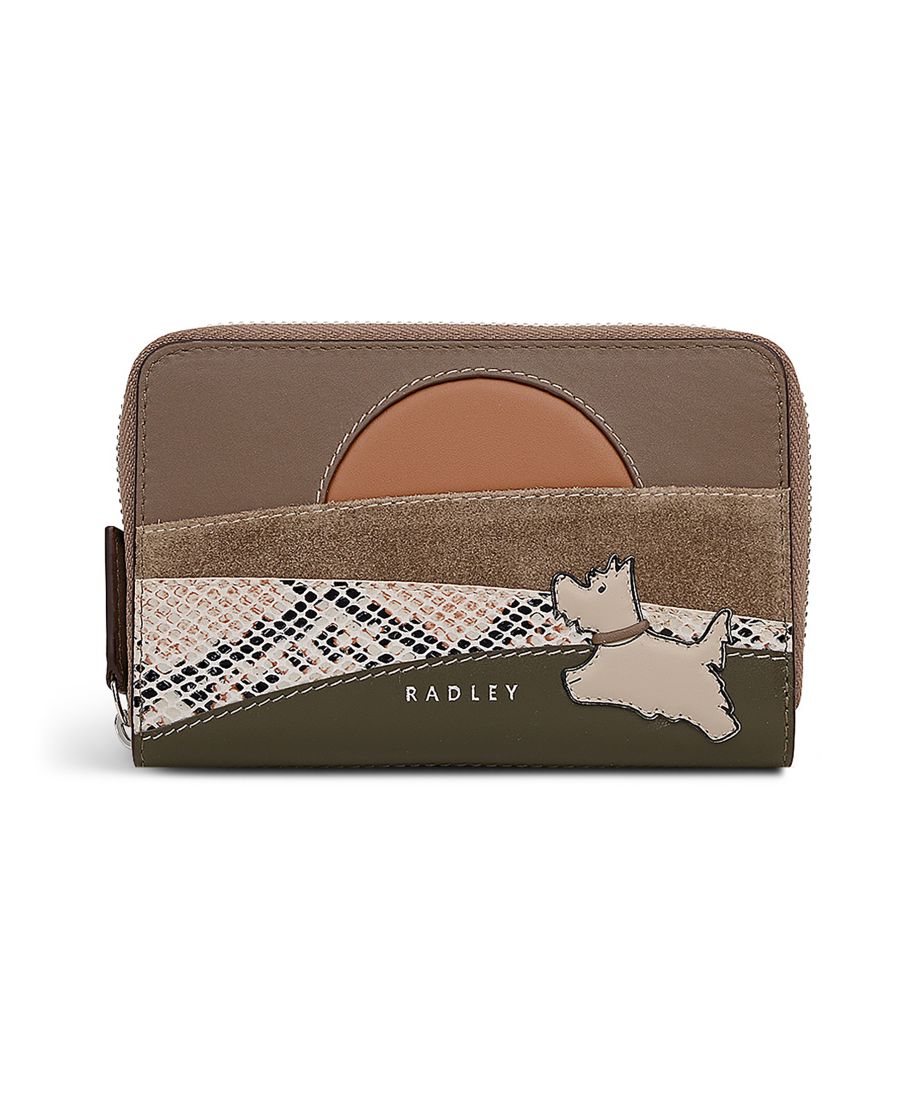 

Кошелек Over The Hills Zip Around Wallet Radley London, Coffee