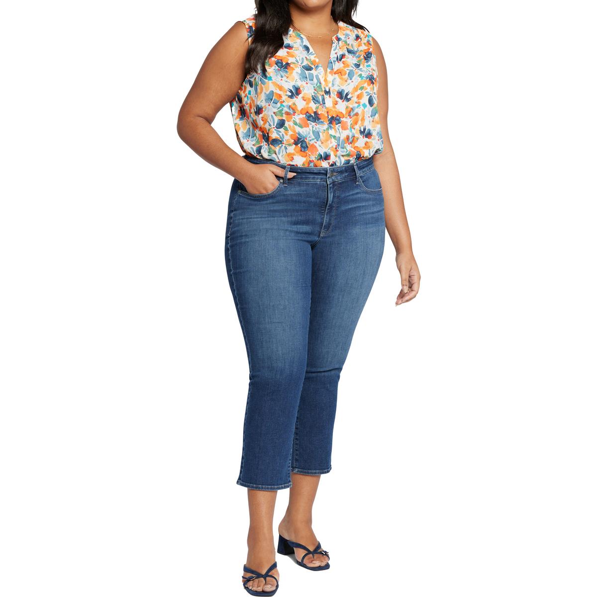 

Плюс Мэрилин Женские эластичные джинсы-скинни NYDJ, Dimension