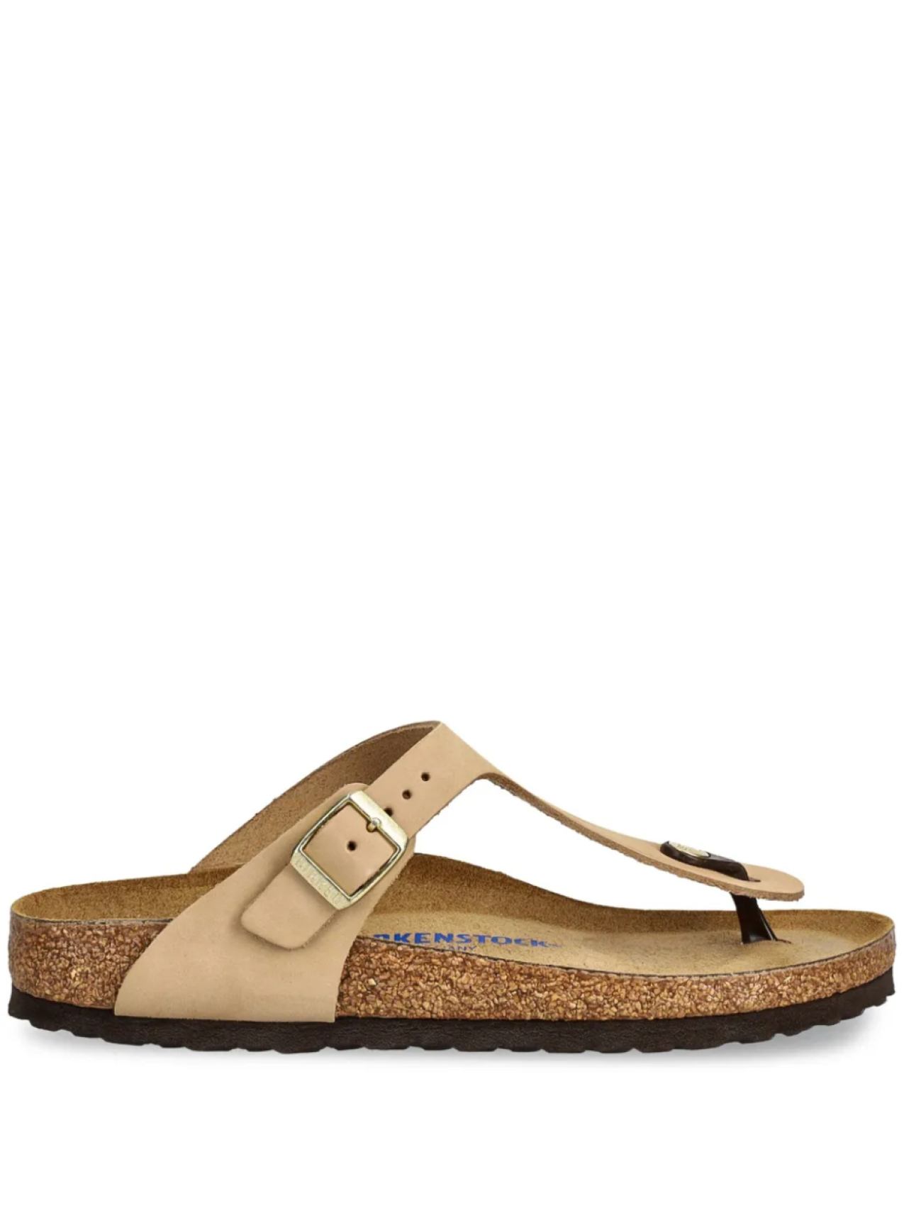 Birkenstock шлепанцы Gizeh, нейтральный цвет
