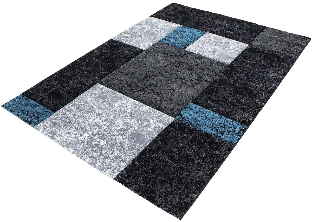 

Ayyildiz Carpets "Hawaii 1330" ковер, прямоугольный, контурный вырез ручной работы, гостиная Ayyildiz Teppiche 80х150 см, бирюзовый