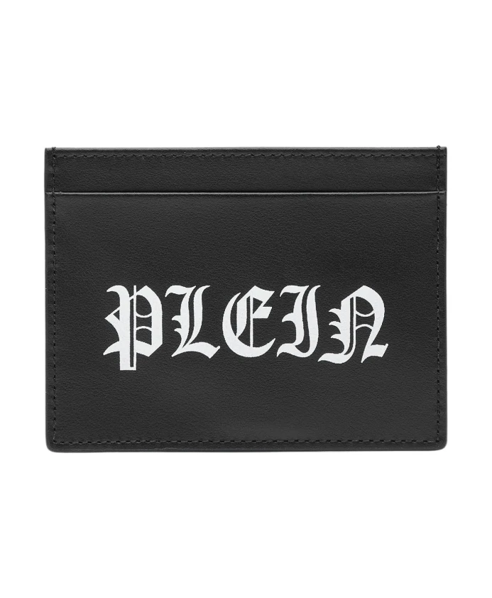 

Французский кошелек в готическом стиле Philipp Plein, черный