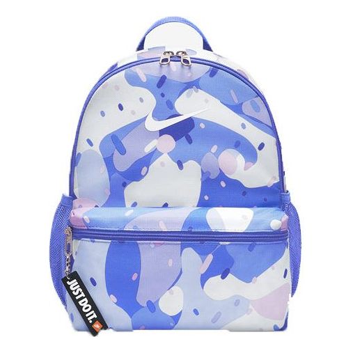 

Рюкзак Nike Brsla Jdi Mini Bkpk-Aop Athleisure Casual Sports Backpack Student schoolbag Unisex Blue, синий