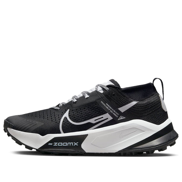 

Кроссовки zoomx zegama trail 'black white' Nike, черный