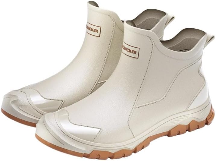 

Мужские водонепроницаемые легкие резиновые сапоги Nemnlaa, Beige