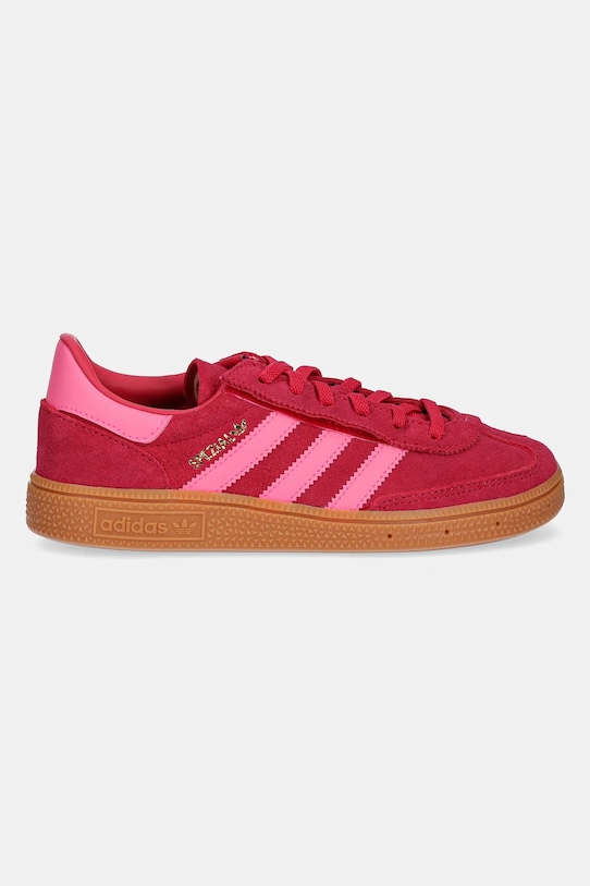 Детские замшевые кроссовки Handball Spezial Adidas Originals, розовый — фото 2