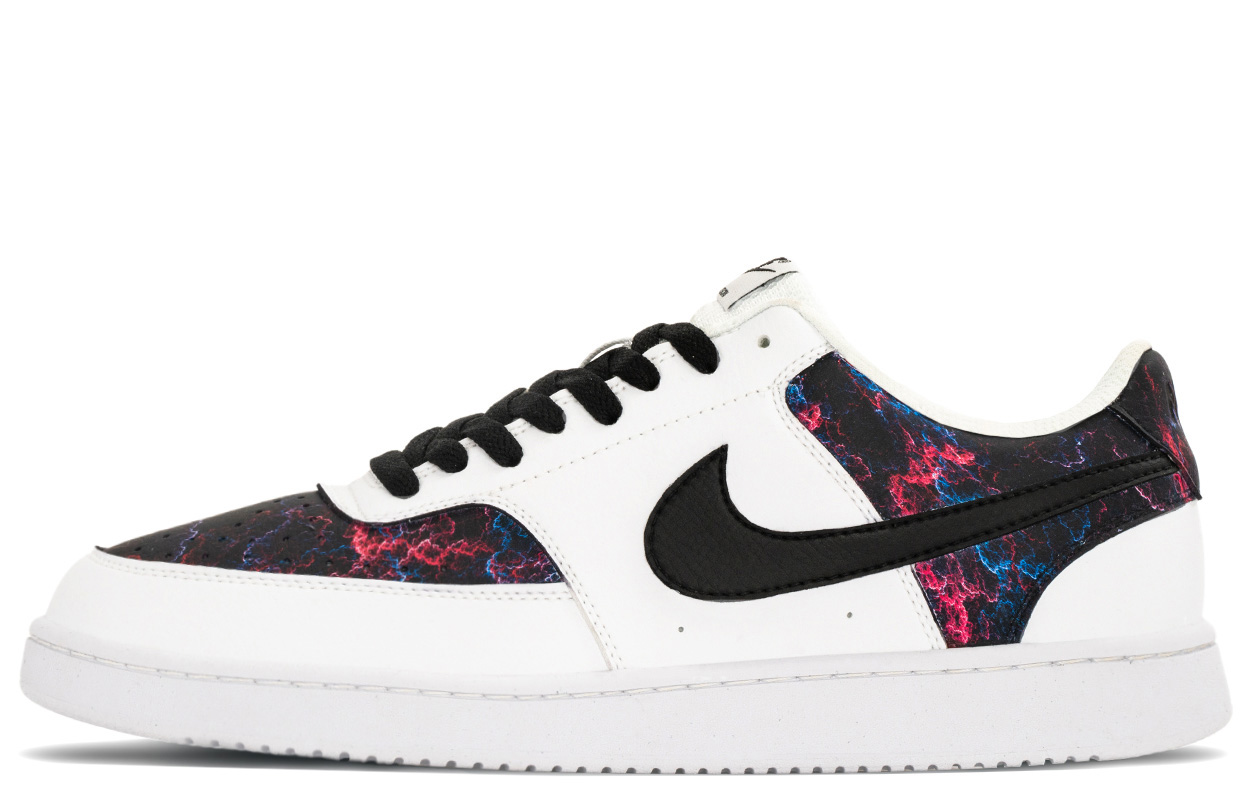 

Nike Кроссовки Court Vision 1 Dark Lightning Shock Absorbers Low Top для скейтбординга, мужские, черно-белые