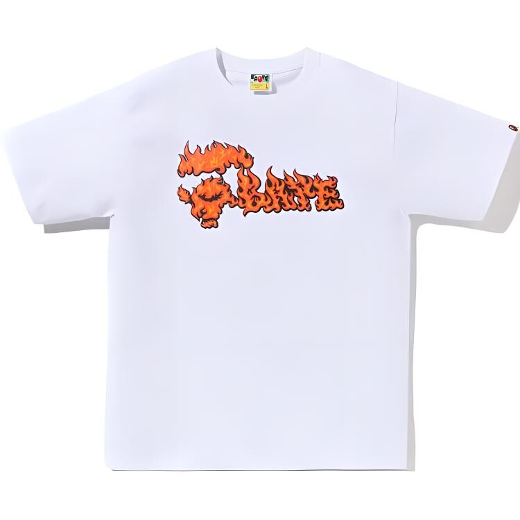 

Футболка мужская A Bathing Ape, белый/синий
