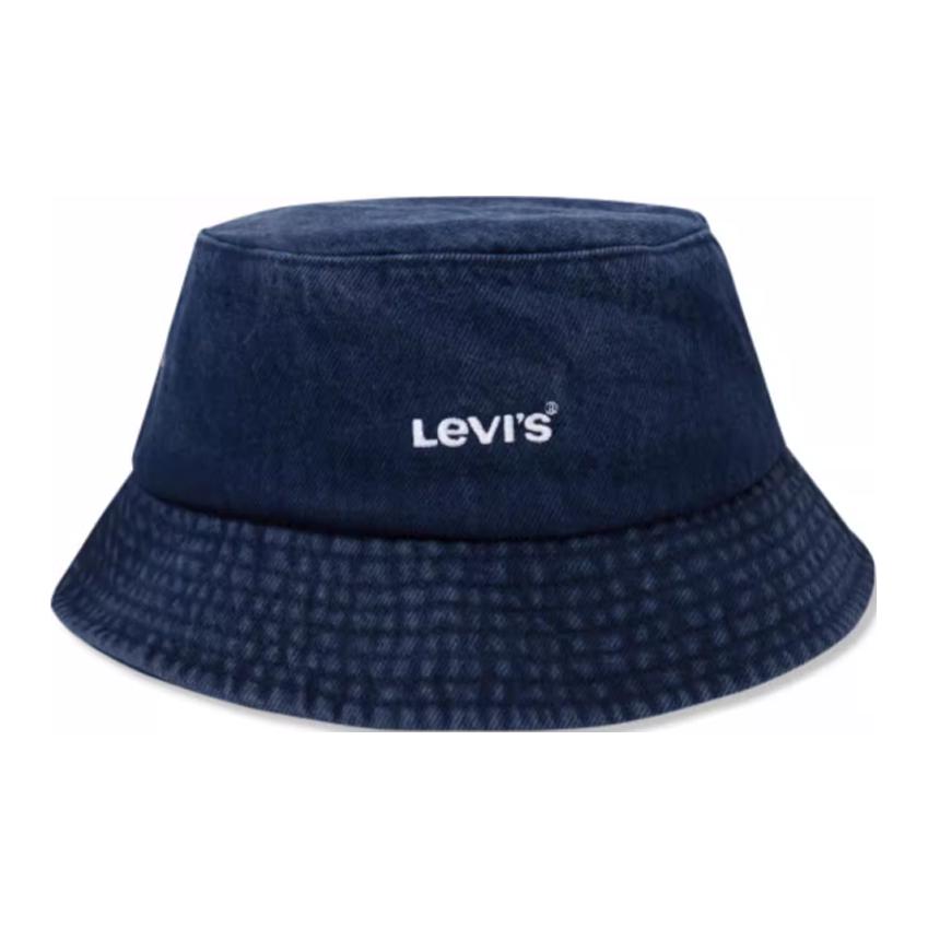

Levis Мужская хлопковая панама Levi's синего цвета