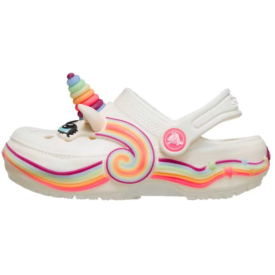 Детские сабо Crocs, Chalk White