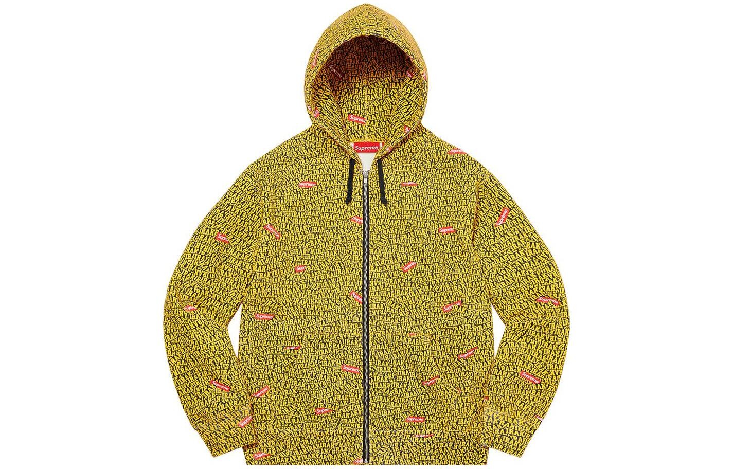 

Куртка унисекс желтая Supreme, желтый