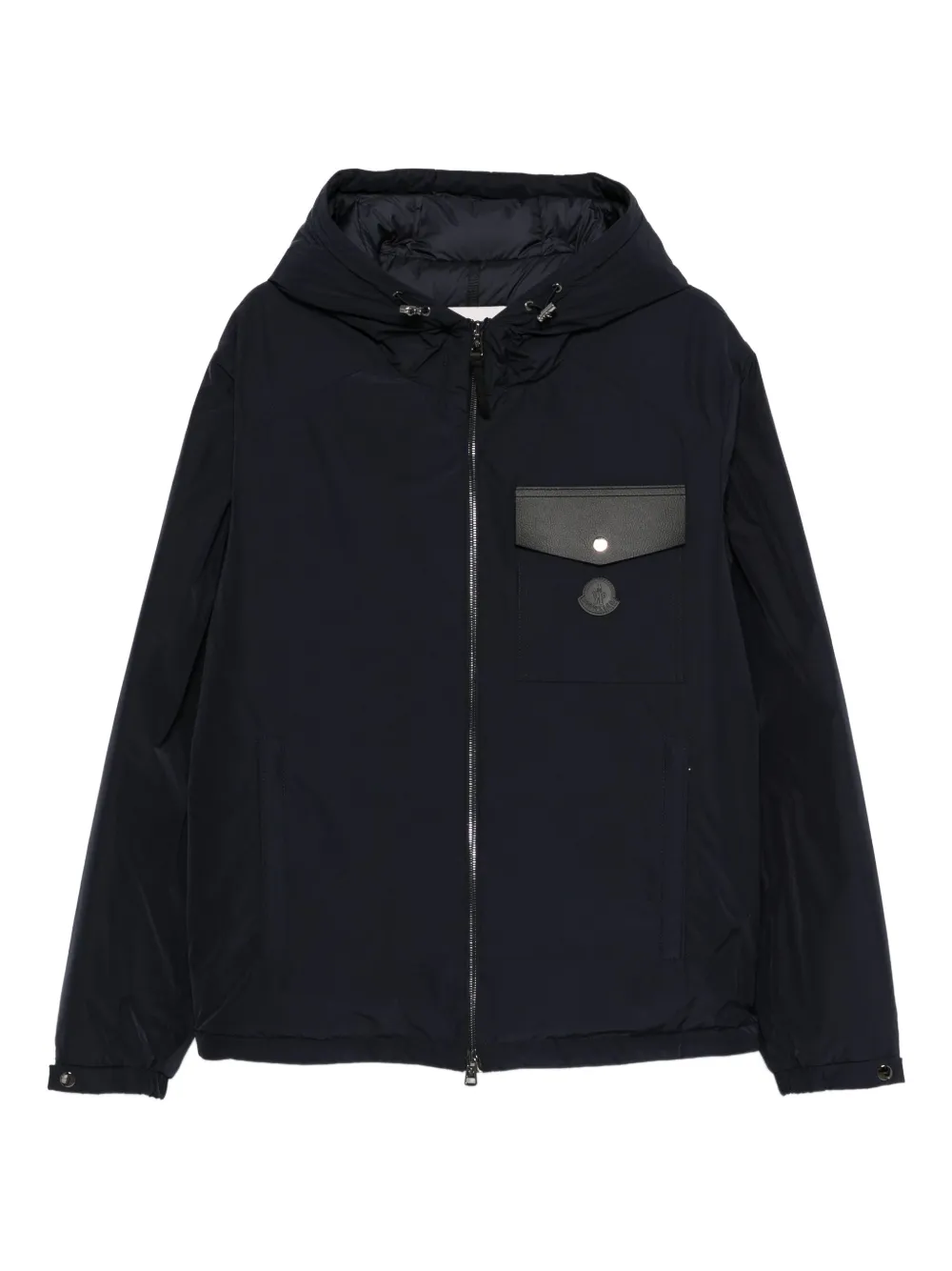 

Куртка с капюшоном и карманами MONCLER, синий