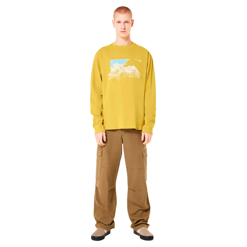 

Лонгслив Oakley Outdoor, желтый