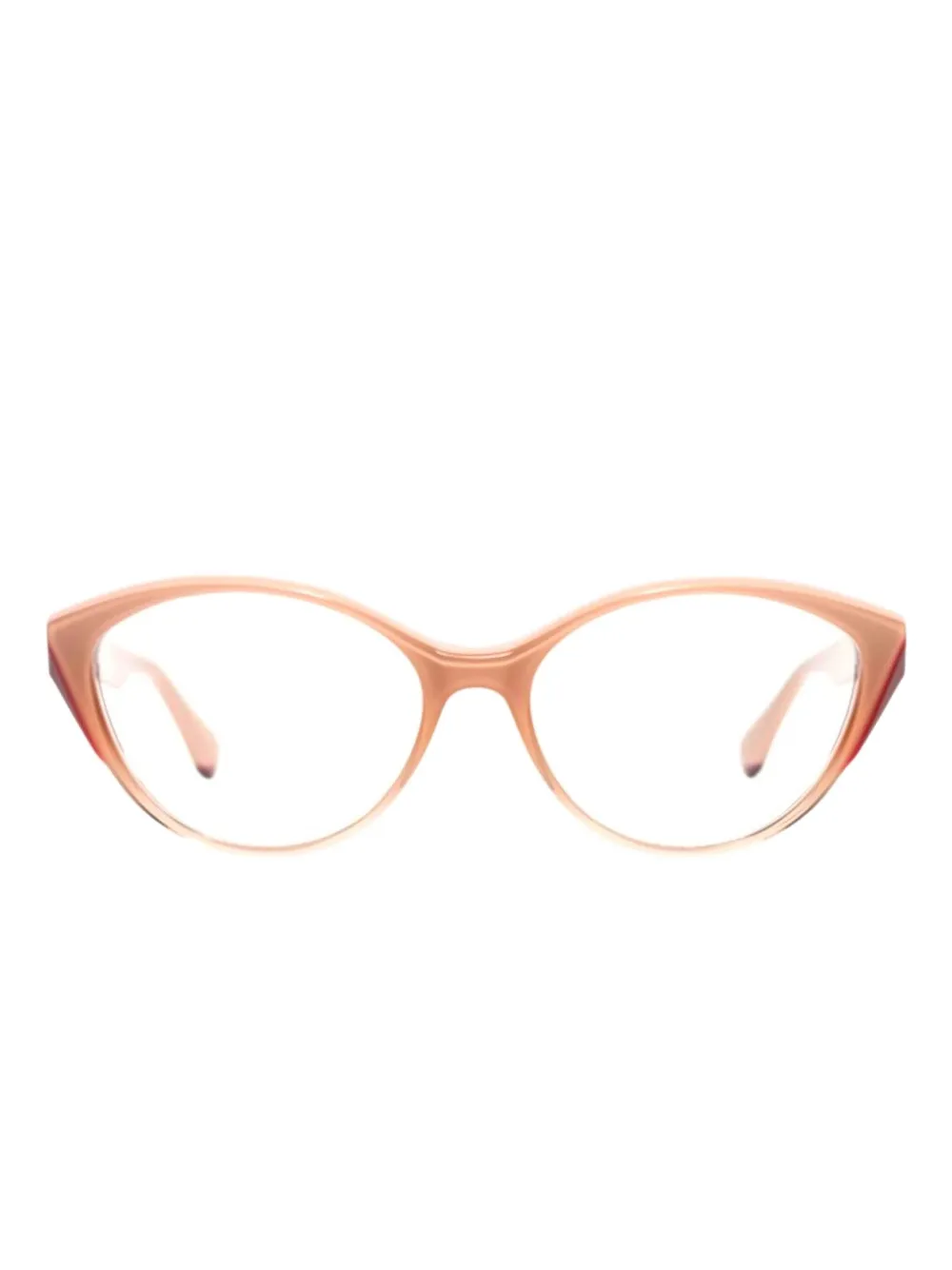 

Очки в оправе «кошачий глаз» Xavier Garcia Design, розовый