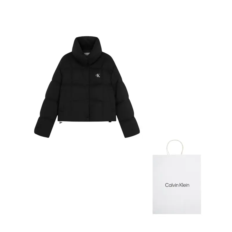 

Calvin Klein Женская пуховая куртка, UB1-Space Black