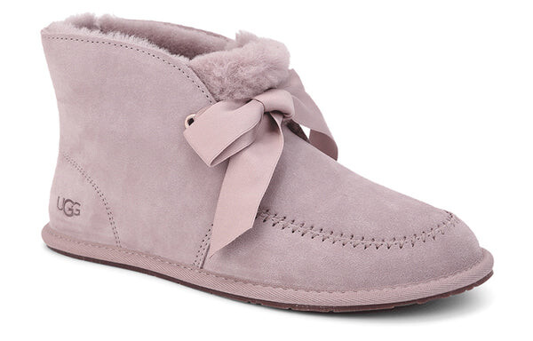 Ботинки зимние UGG Kallen кружевный, розовый — фото 4