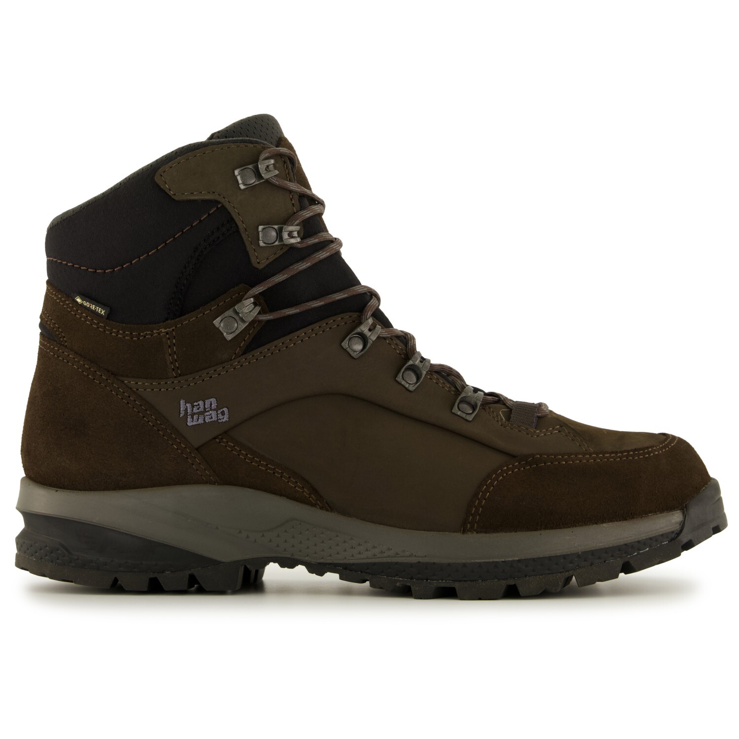 

Ботинки для прогулки Hanwag Banks StraightFit Extra GTX, цвет Mocca/Asphalt