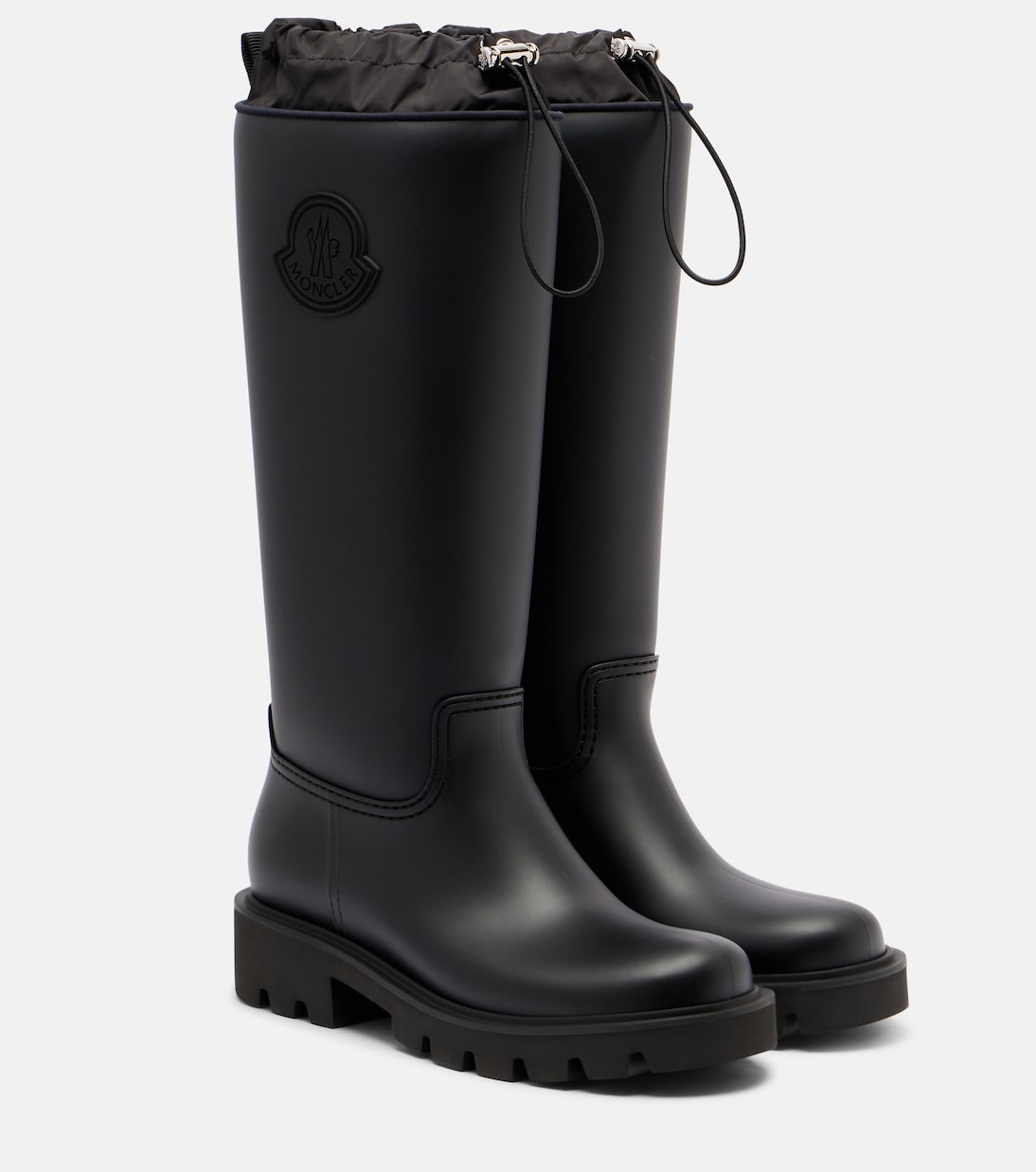 Высокие резиновые сапоги Kickstream для дождливой погоды Moncler
