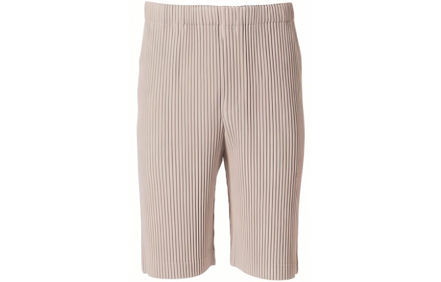 

Повседневные шорты мужские розовые в стиле сакура Homme Plissé Issey Miyake