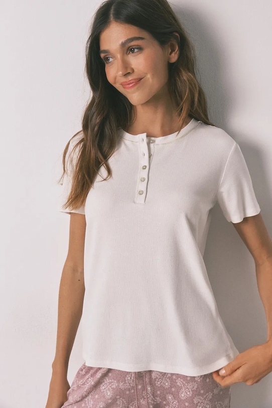 

Пижамная футболка women'secret, бежевый