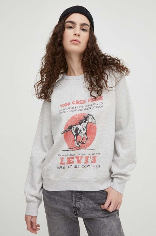 

Толстовка Леви Levi's, серый