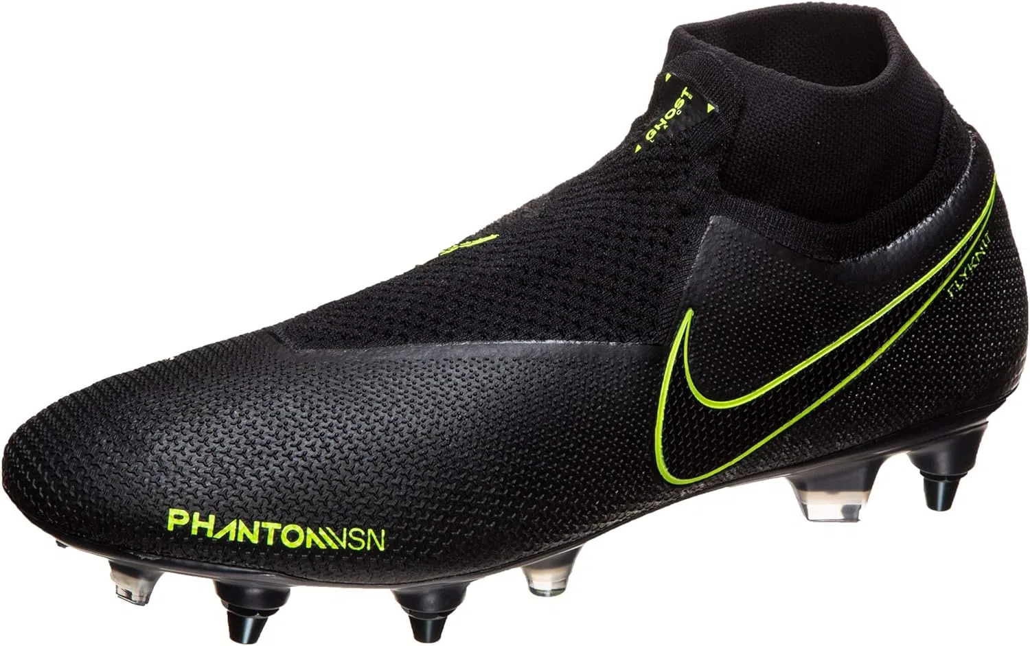 Кроссовки Nike Unisex Phantom Vsn Elite Df Sg-pro Ac, Black Volt
