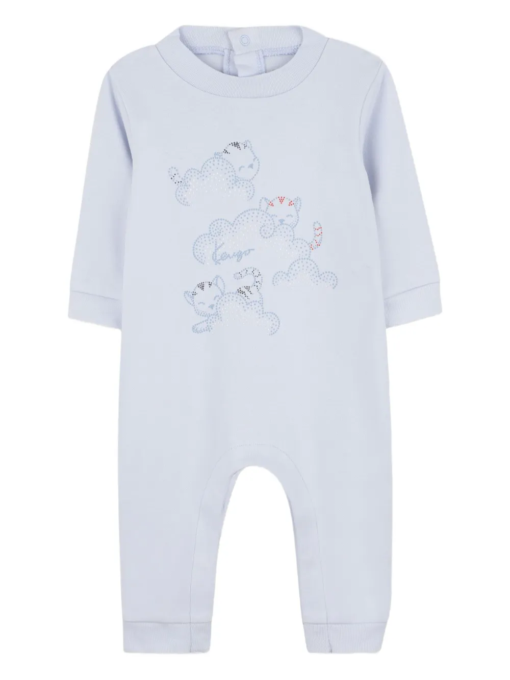 

Комплект для новорожденного с логотипом Kenzo Kids, синий