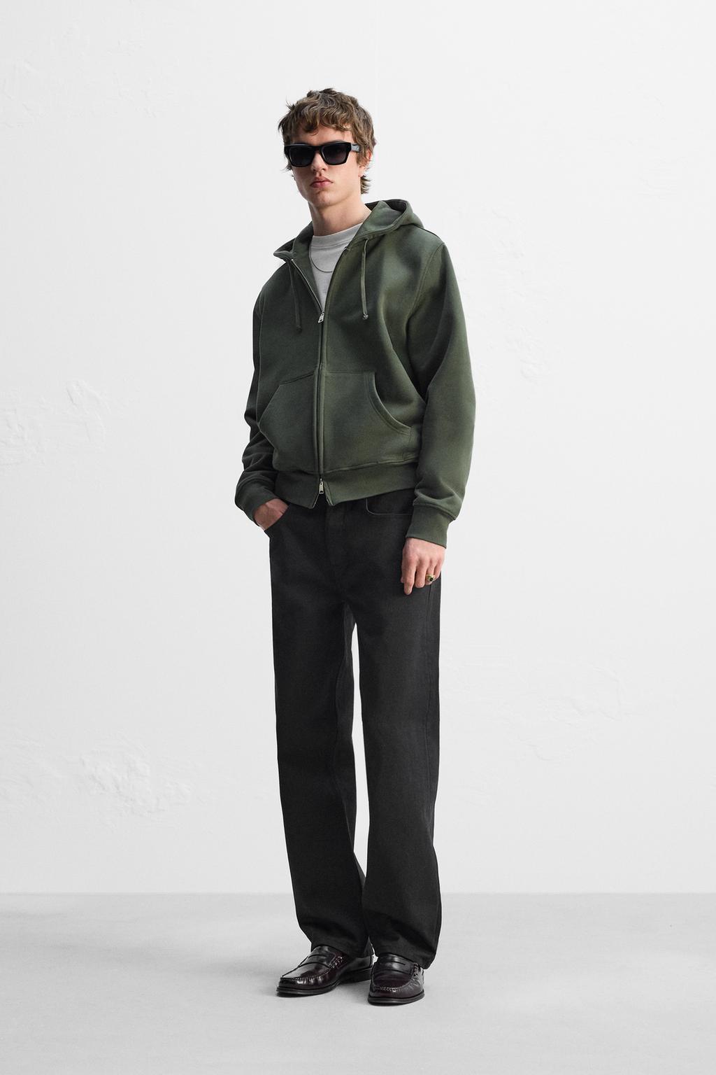 

Облегающие джинсы ZARA, черный