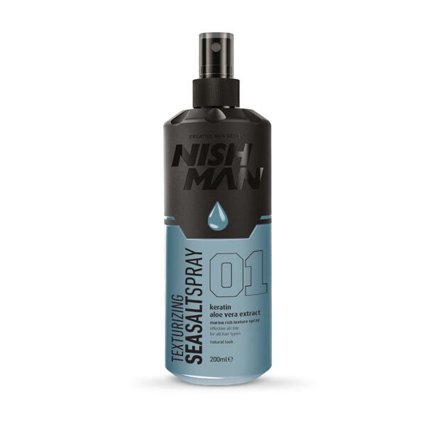 

Спрей для укладки волос, 200 мл Nishman Sea salt