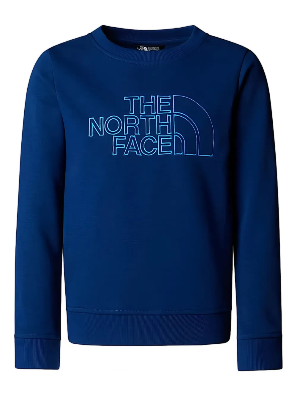 

Свитшот с вышитым логотипом Drew Peak The North Face Kids, синий