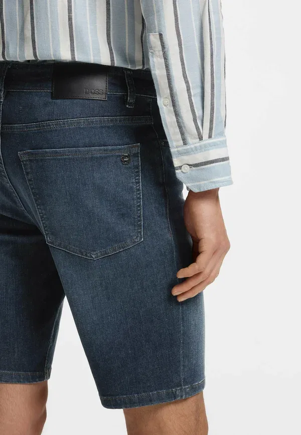 Шорты Re.Maine shorts bo denim shorts Boss, синий — фото 4