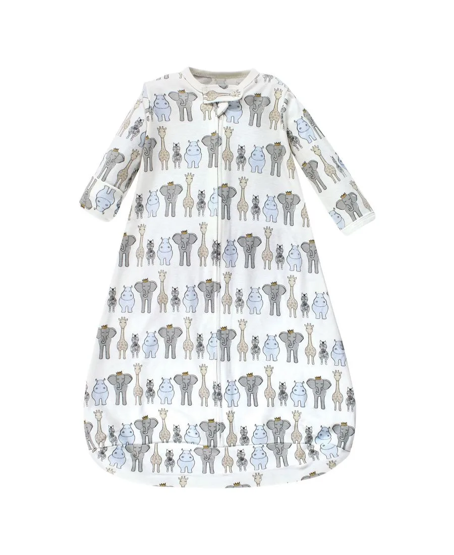 Хлопковый спальный мешок с длинными рукавами, мешок, одеяло Hudson Baby, Royal Safari — фото 3