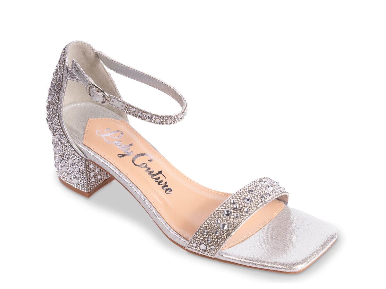 

Сандалии Lady Couture Dazzle, серебряный металлик