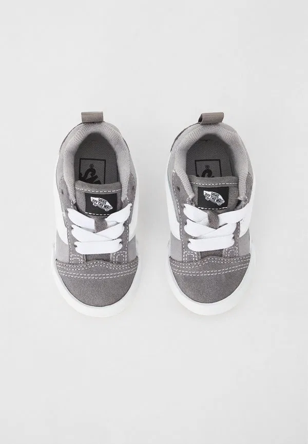 Кроссовки knu skool на эластичных шнурках, Vans, Pewter/Grey/White — фото 4