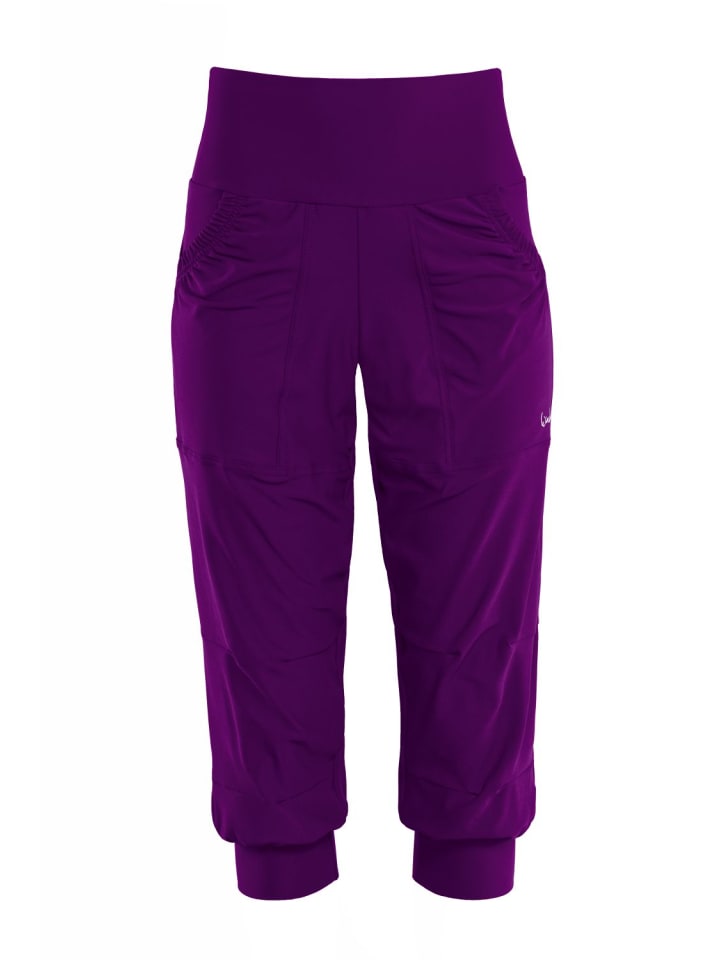 

Спортивные и уличные брюки Winshape Functional Comfort ¾ Leisure Trousers LEI201C, цвет dark plum