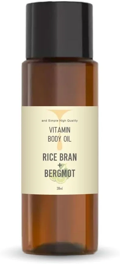 Масло для тела Vitamin Body Oil, Rice Blanc, and Simple High Quality, 20 мл, бергамот