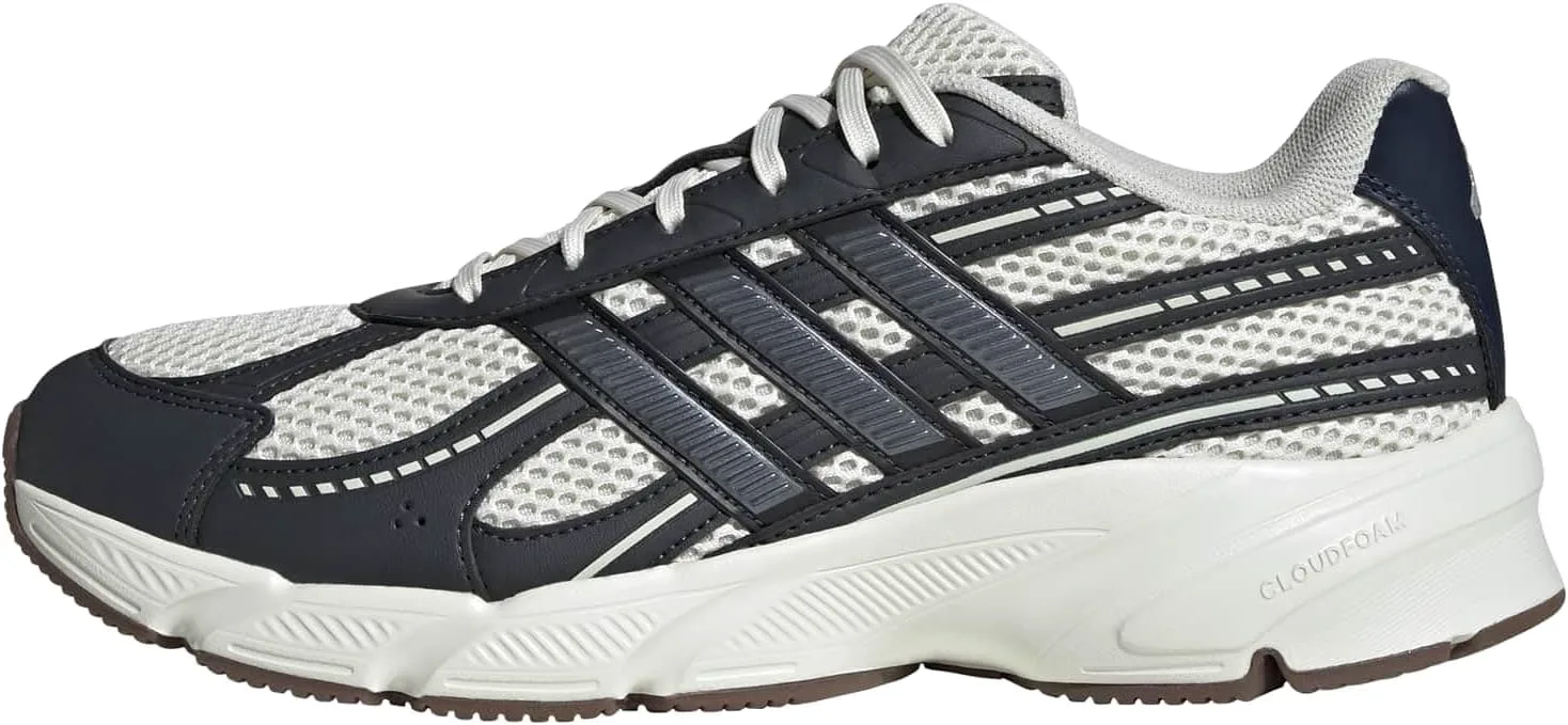 Кроссовки Adidas Mens Technochaos 2000, белый/металлик/темно-синий — фото 2
