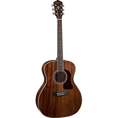 

Акустическая гитара Washburn HG12S Heritage Series Grand Auditorium Solid Mahogany Top 6-String Acoustic Guitar