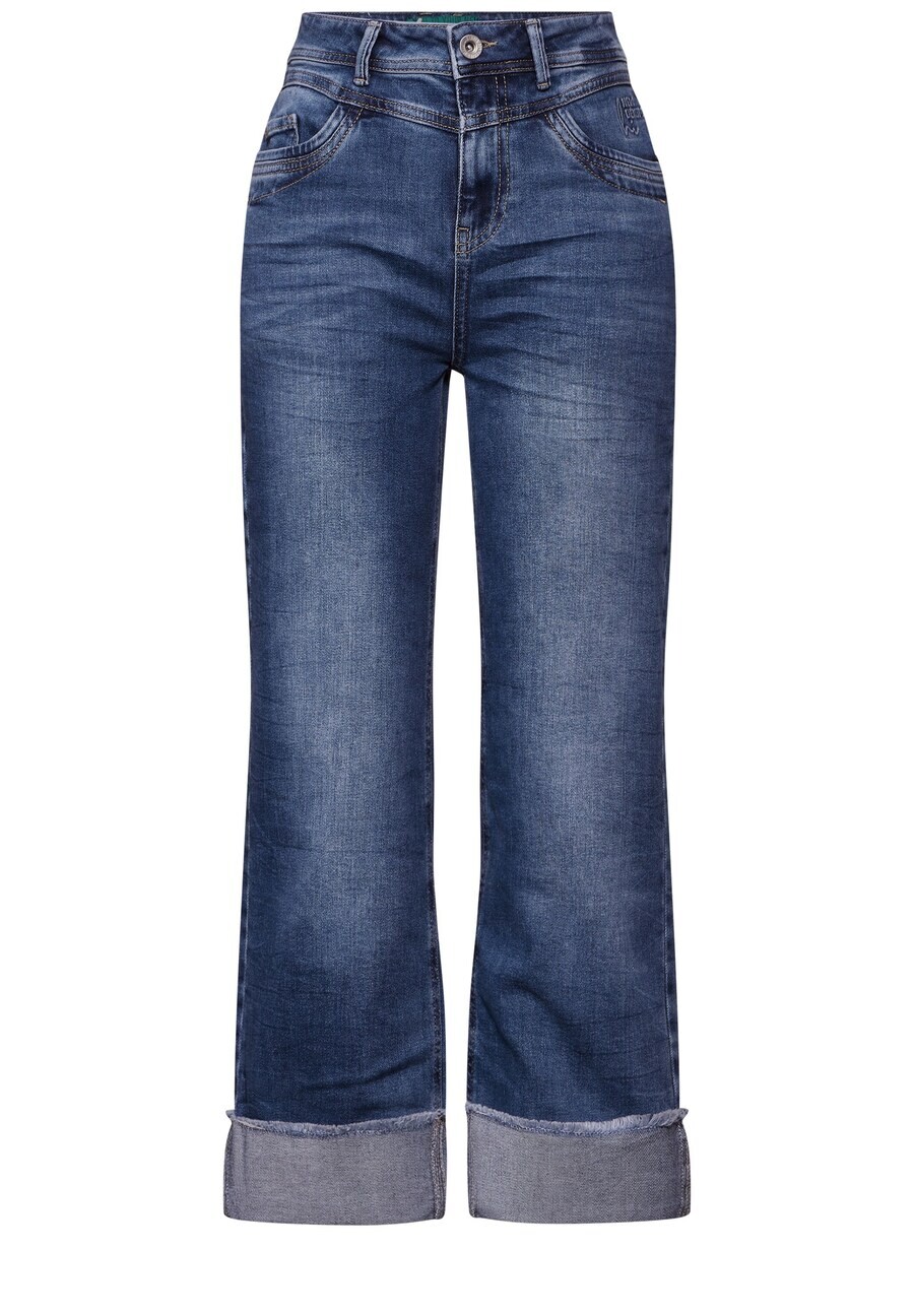 

Джинсы STREET ONE Regular Jeans, синий деним