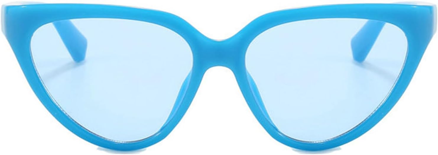 

Солнцезащитные очки Willochra «Кошачий глаз» для женщин, дизайнерские модные солнцезащитные очки маленького треугольного размера для женщин, трендовые очки UV400, Blue