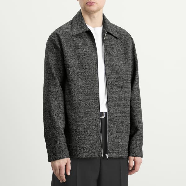 Верхняя рубашка на молнии Jil Sander, Crow — фото 2