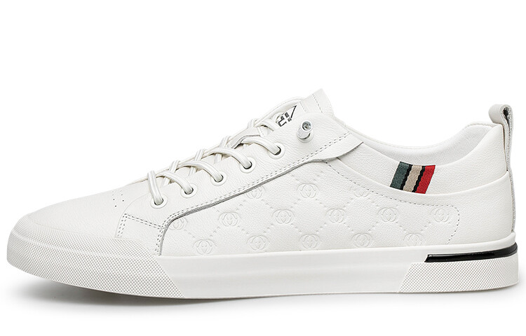 

Кроссовки ZRO Stylish Skateboarding Shoes Men Low-top White, белый