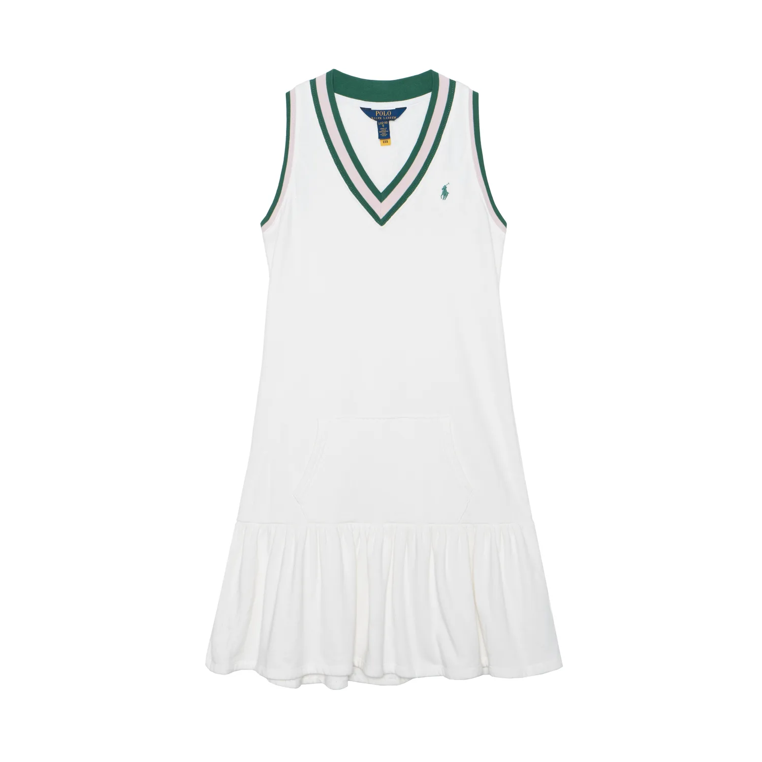Polo Ralph Lauren Платье Optical White детское