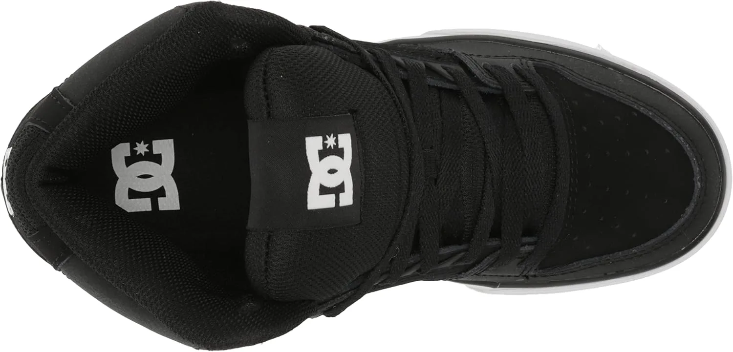 

Мужские кроссовки DC Shoes Dc Pure High Top Wc для скейтбординга, черно-белый