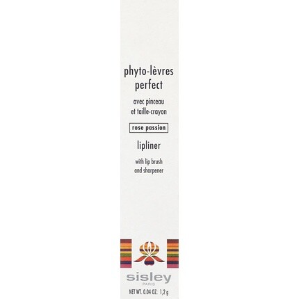 Карандаш для губ Sisley Perfect с кисточкой для губ и точилкой Rosa Passion Phyto Levres, 0,04 унции — фото 2