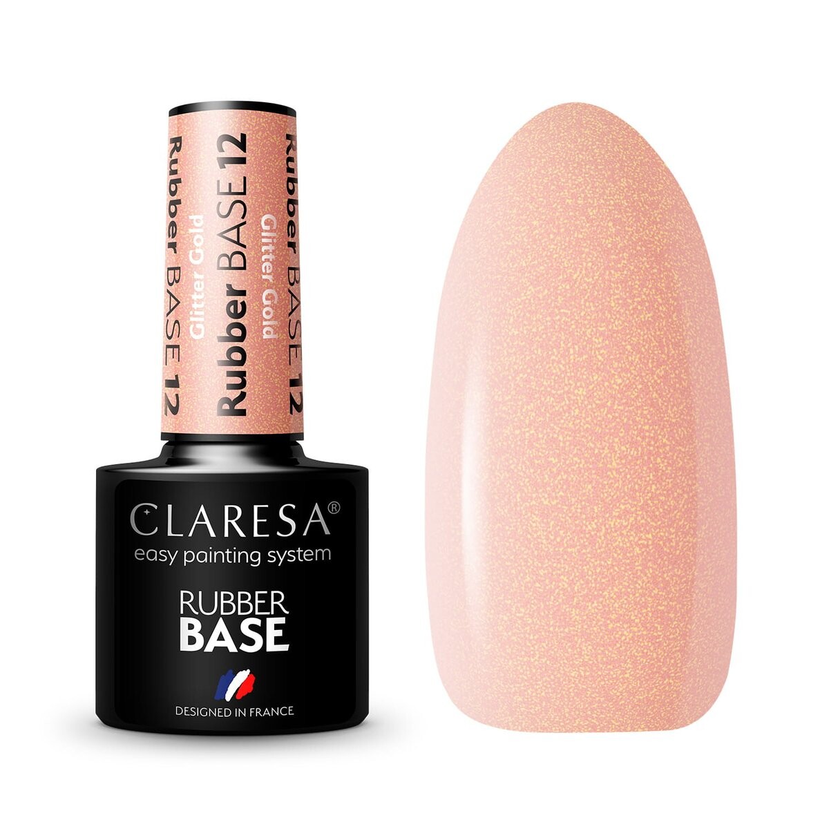 

Claresa Base Rubber 12 базовая цветная каучуковая основа 5г