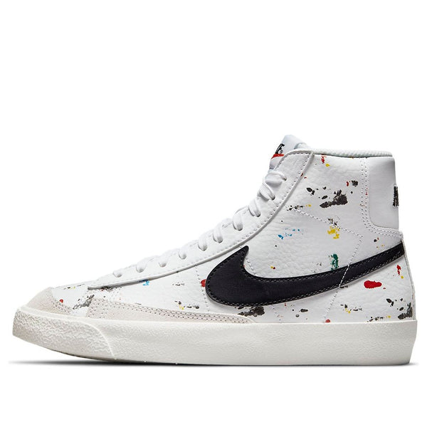 

Кроссовки blazer mid '77 'paint splatter' Nike, белый