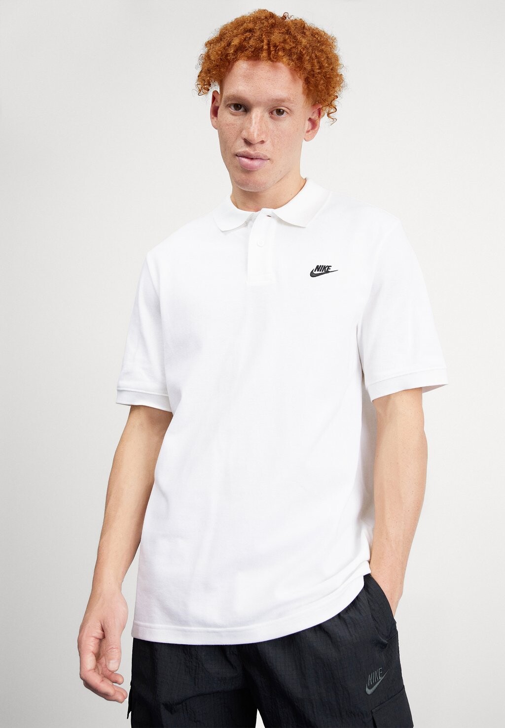 

Рубашка-поло CLUB Nike Sportswear, цвет white/black