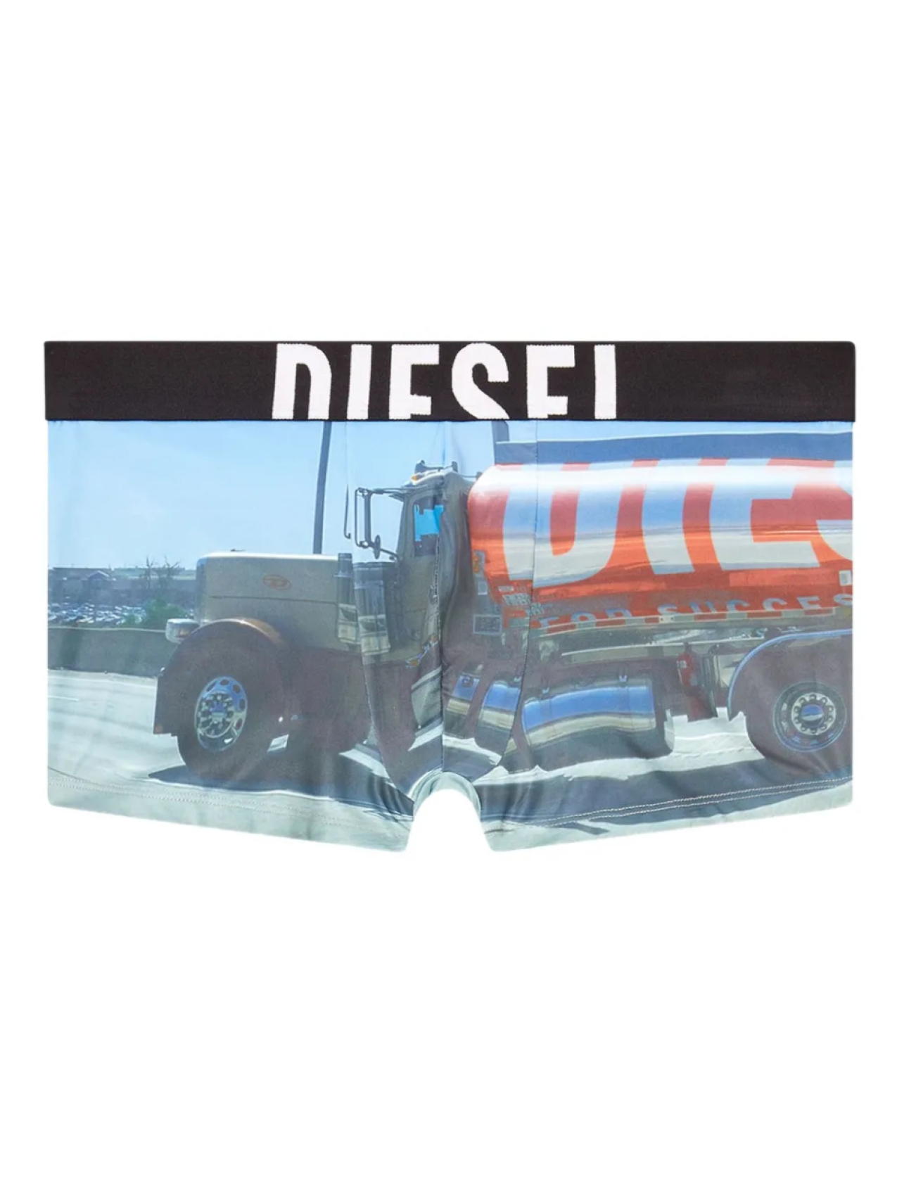 

Трусы с принтом грузовика Diesel Damien, синий